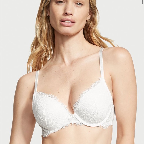 Victoria Secret Dream Angels Lace Push Up Bra- 34D - Picture 3 of 14